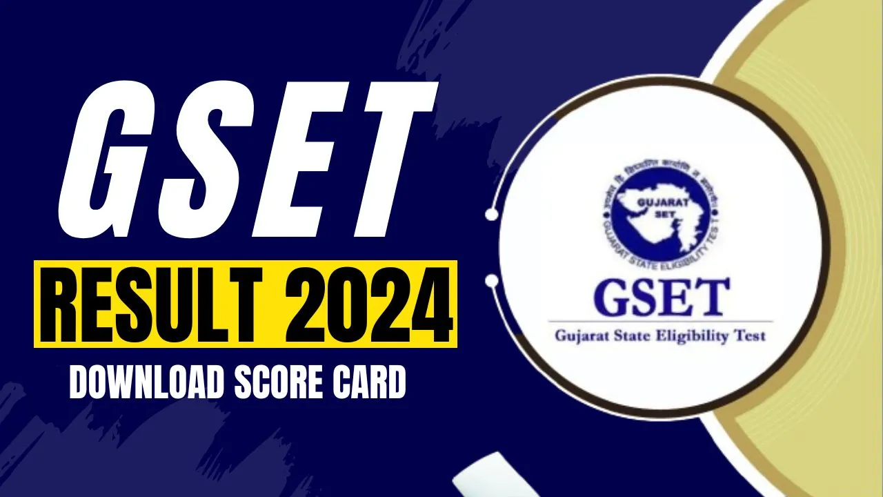 GSET Result 2024