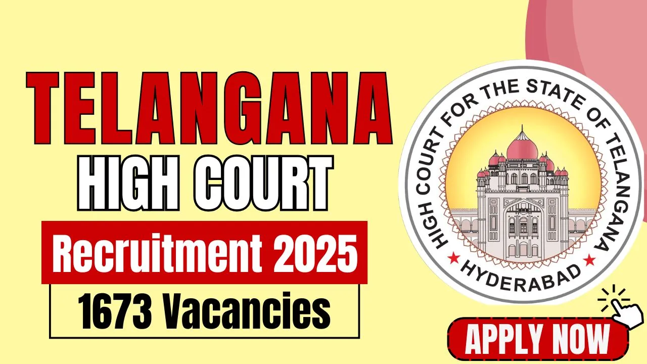 Telangana High Court Recruitment 2025